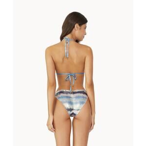 PQ Swim Coastal Lettuce Edge Tie Full Bottoms NWT SIZE M XL